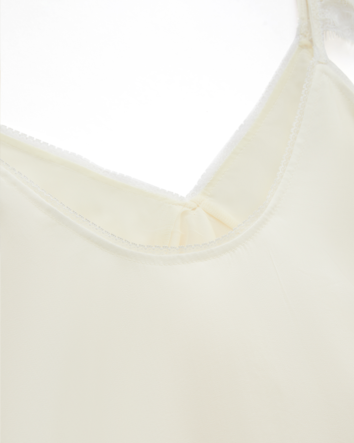 CAP SLEEVE LACE DRAWSTRING CAMI