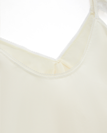 CAP SLEEVE LACE DRAWSTRING CAMI