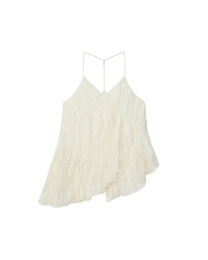 CRINKLE TIERED CAMI DRESS