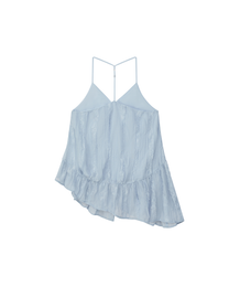 CRINKLE TIERED CAMI DRESS