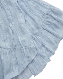 CRINKLE TIERED CAMI DRESS