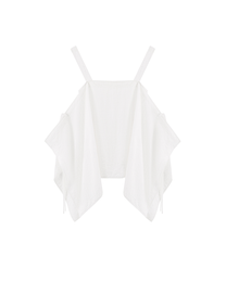 EMBROIDERED LACE HANDKERCHIEF CAMI