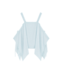 EMBROIDERED LACE HANDKERCHIEF CAMI