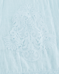 EMBROIDERED LACE HANDKERCHIEF CAMI