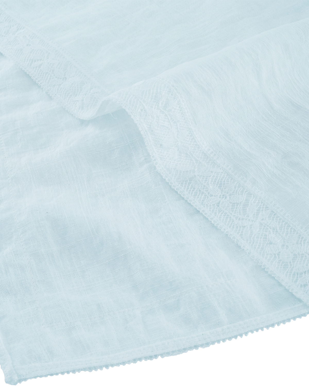EMBROIDERED LACE HANDKERCHIEF CAMI