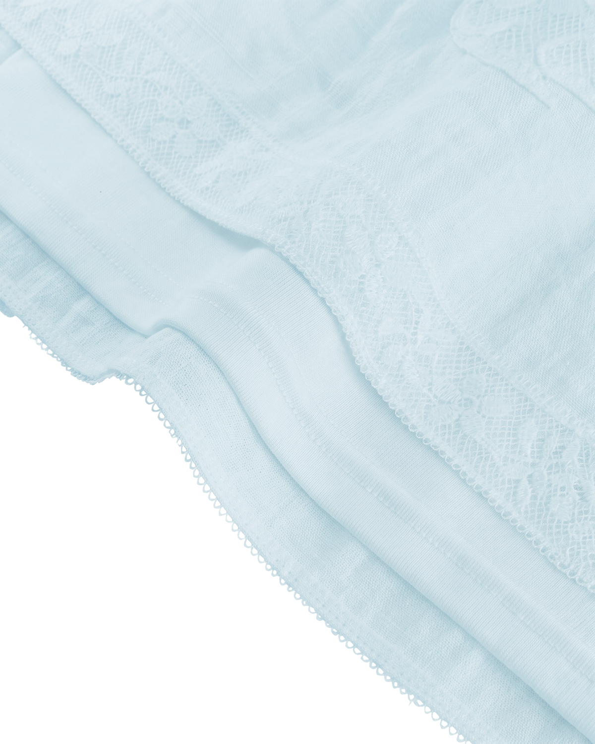EMBROIDERED LACE HANDKERCHIEF CAMI