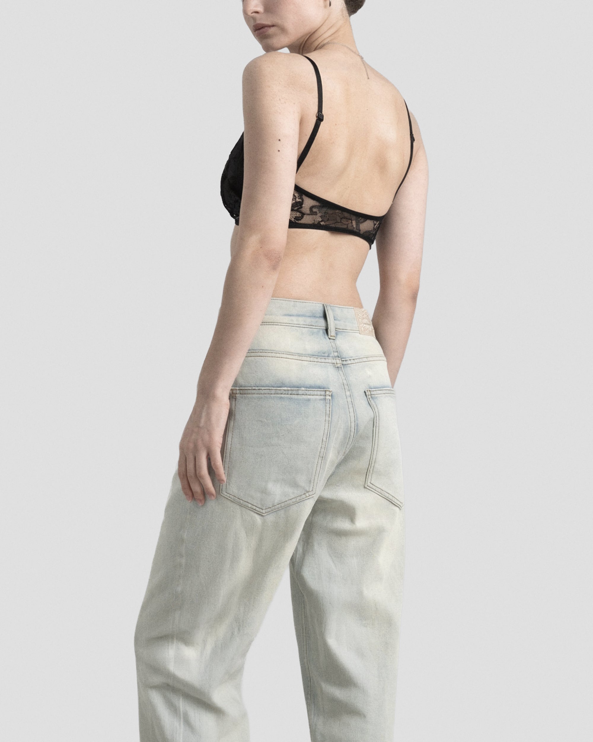 法式蕾絲雙層 BRA TOP