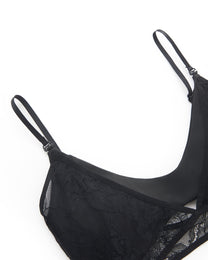 法式蕾絲雙層 BRA TOP