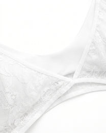 法式蕾絲雙層 BRA TOP