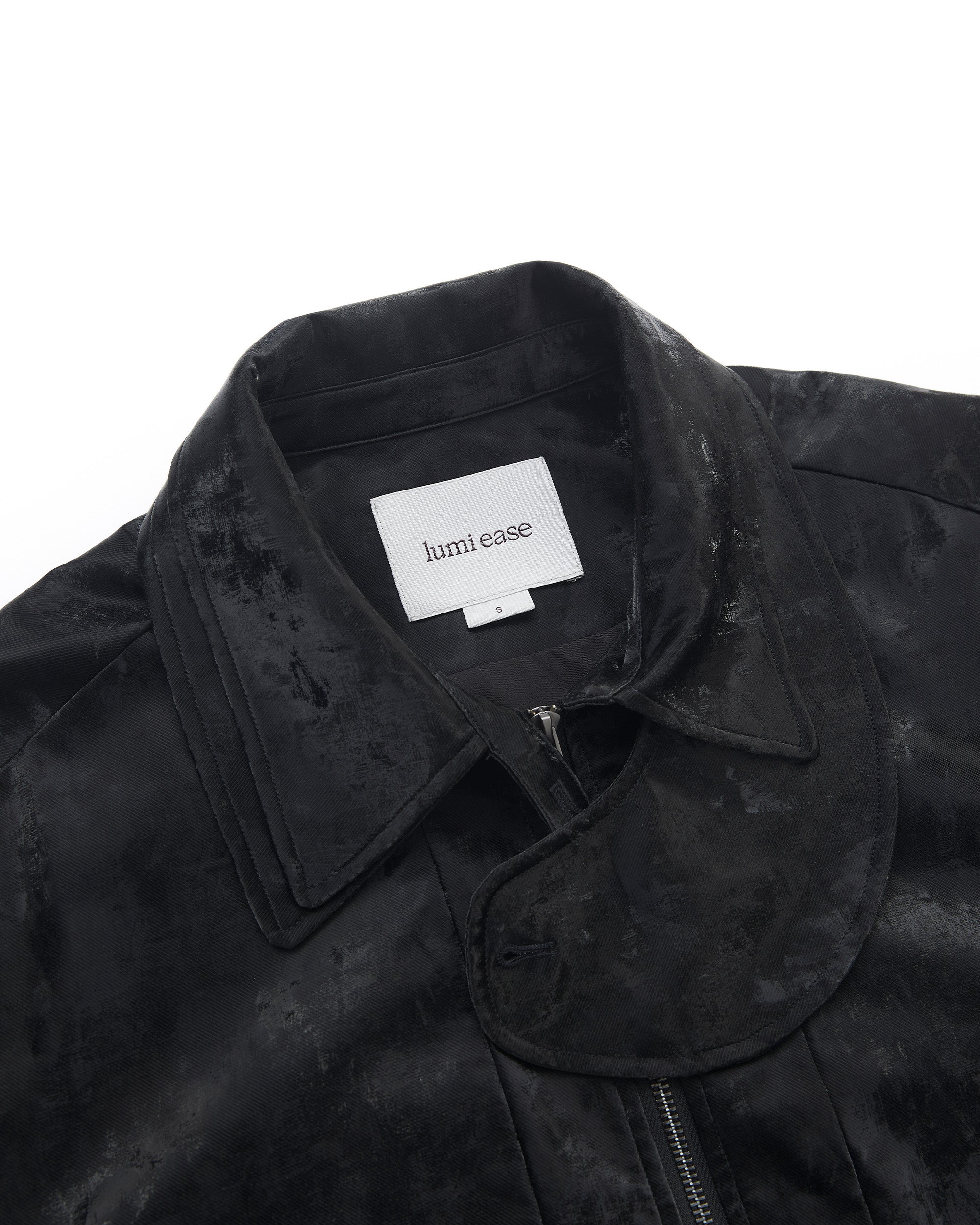 PAINTERLY SHAPED-COLLAR JACKET