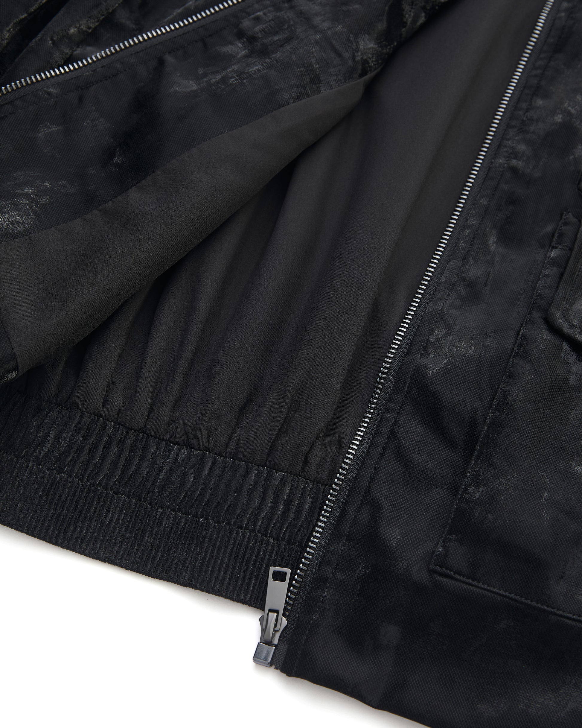 PAINTERLY SHAPED-COLLAR JACKET