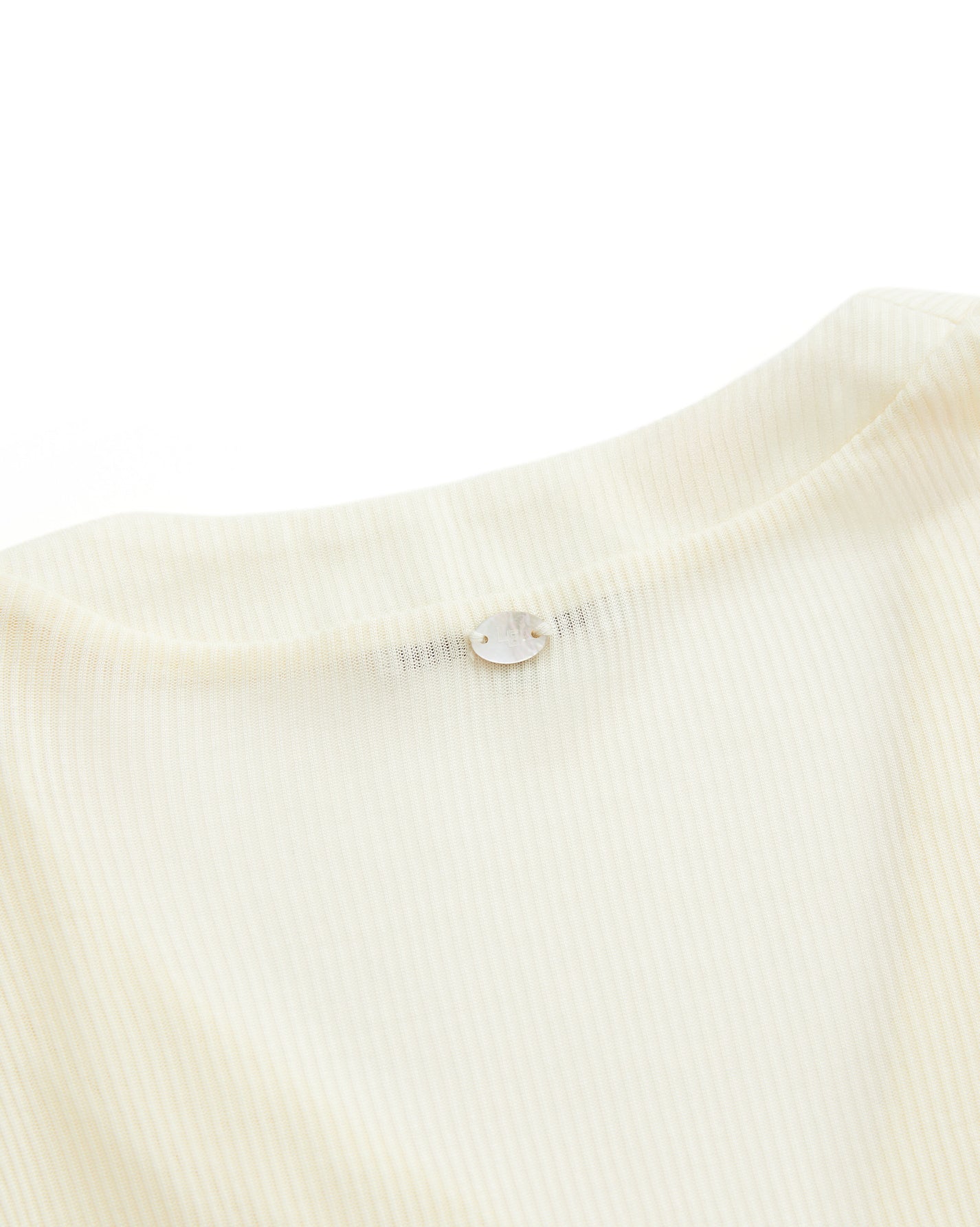 SHORT-SLEEVE RIBBED CARDIGAN