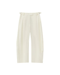 ADJUSTABLE WOOL TROUSERS