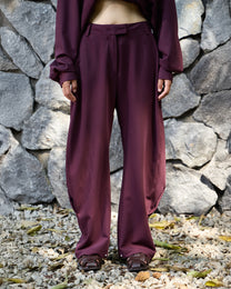ADJUSTABLE WOOL TROUSERS