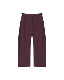ADJUSTABLE WOOL TROUSERS