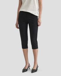 SIDE-ZIP CROPPED TROUSERS