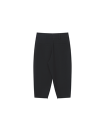 SIDE-ZIP CROPPED TROUSERS