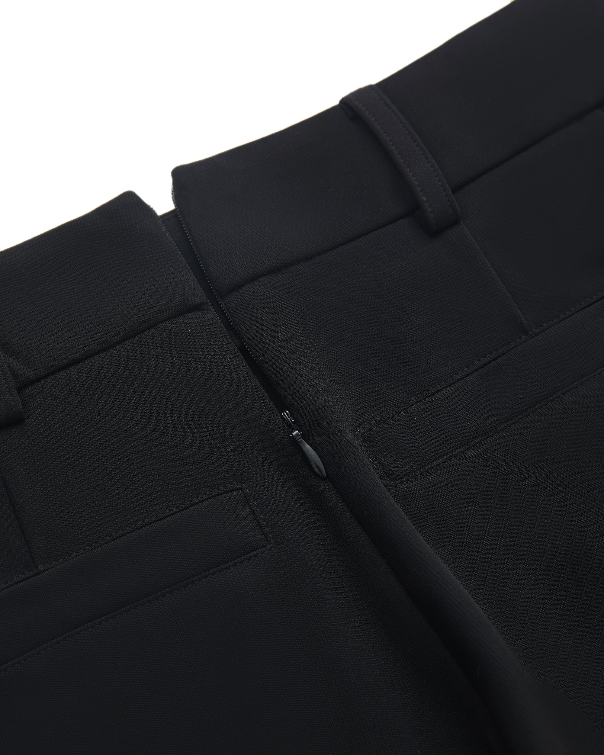 SIDE-ZIP CROPPED TROUSERS