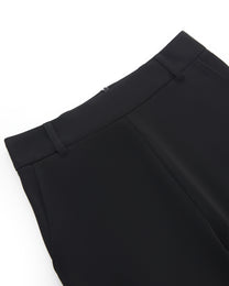 SIDE-ZIP CROPPED TROUSERS