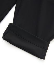 SIDE-ZIP CROPPED TROUSERS