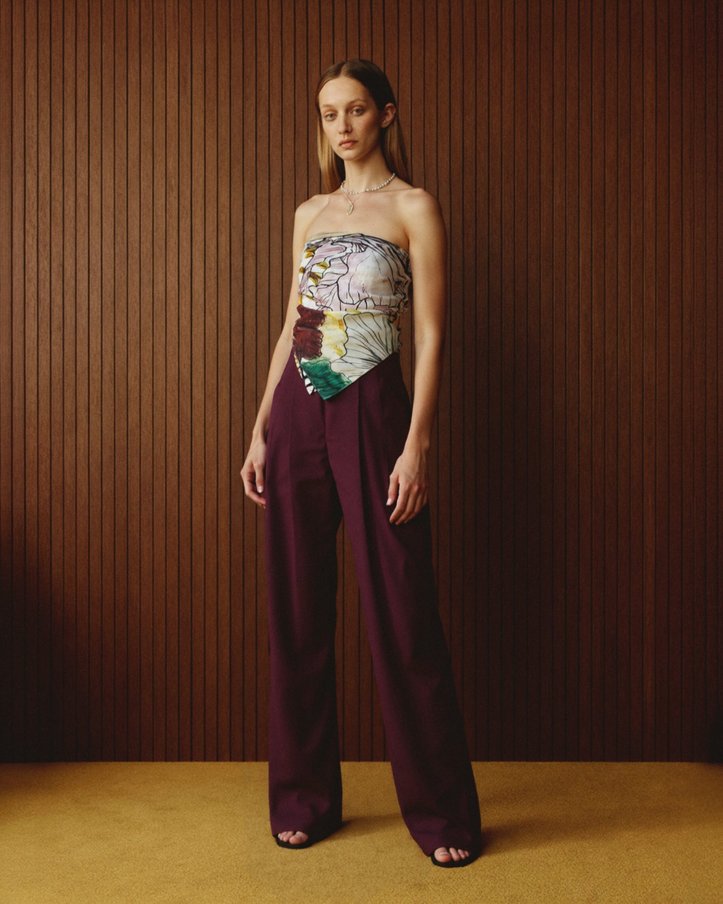 LUMI PRINT MODAL-BLEND SCARF