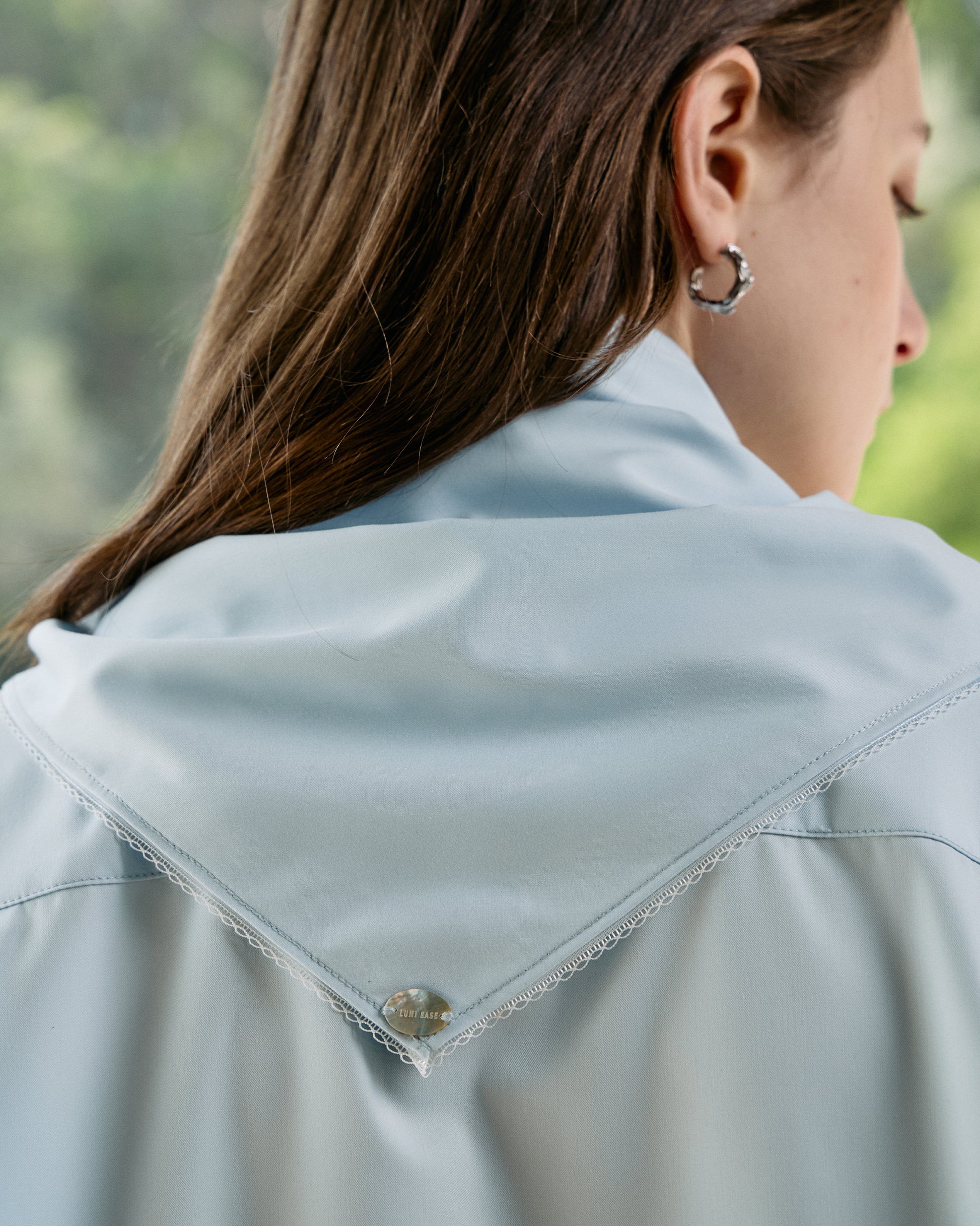 SHAWL LAYERED SHIRT