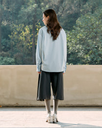 SHAWL LAYERED SHIRT