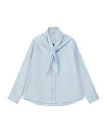 SHAWL LAYERED SHIRT