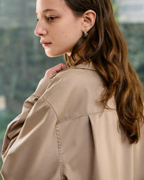 SHAWL LAYERED SHIRT