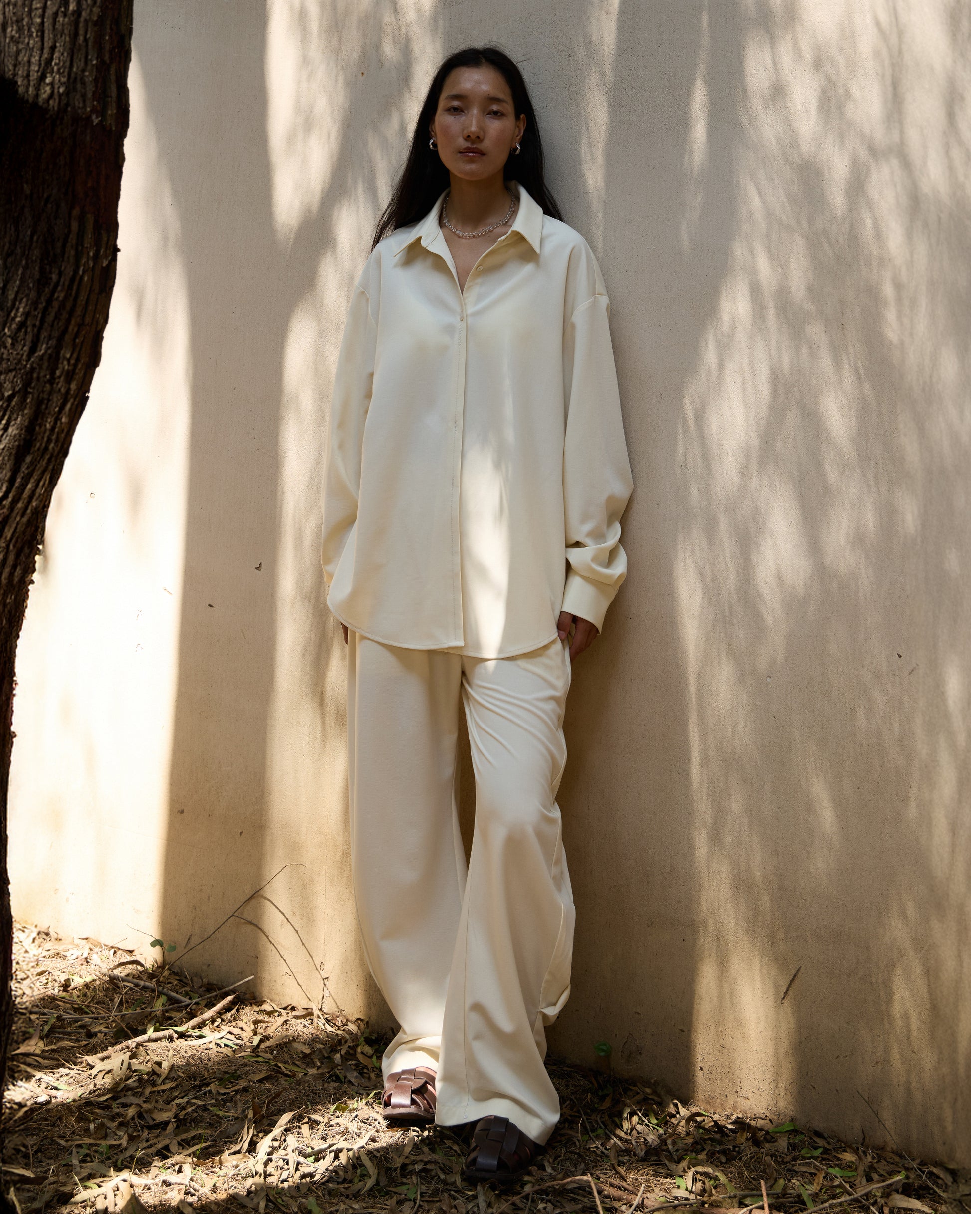 WOOL ANTI-WRINKLE SHIRT