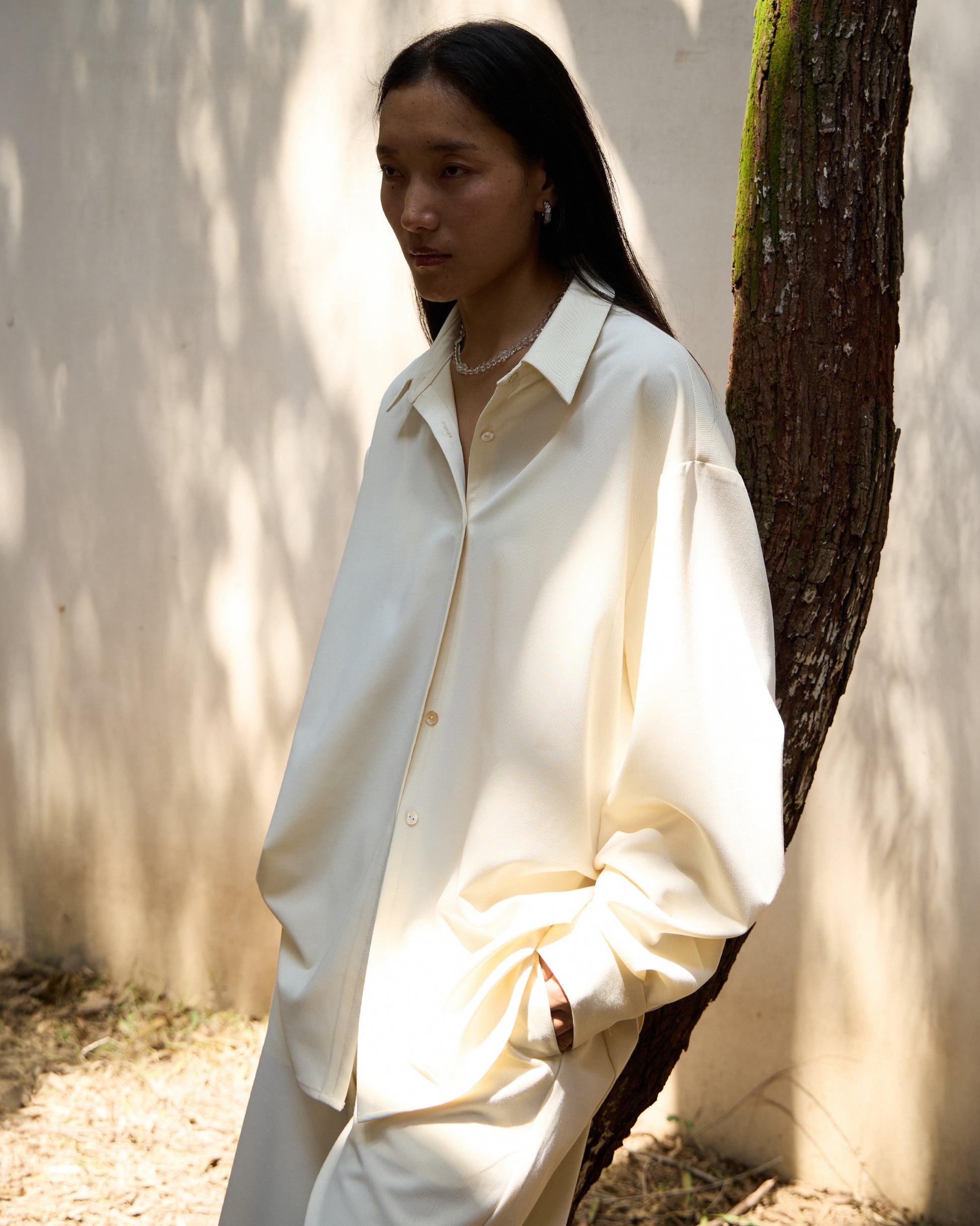 WOOL ANTI-WRINKLE SHIRT