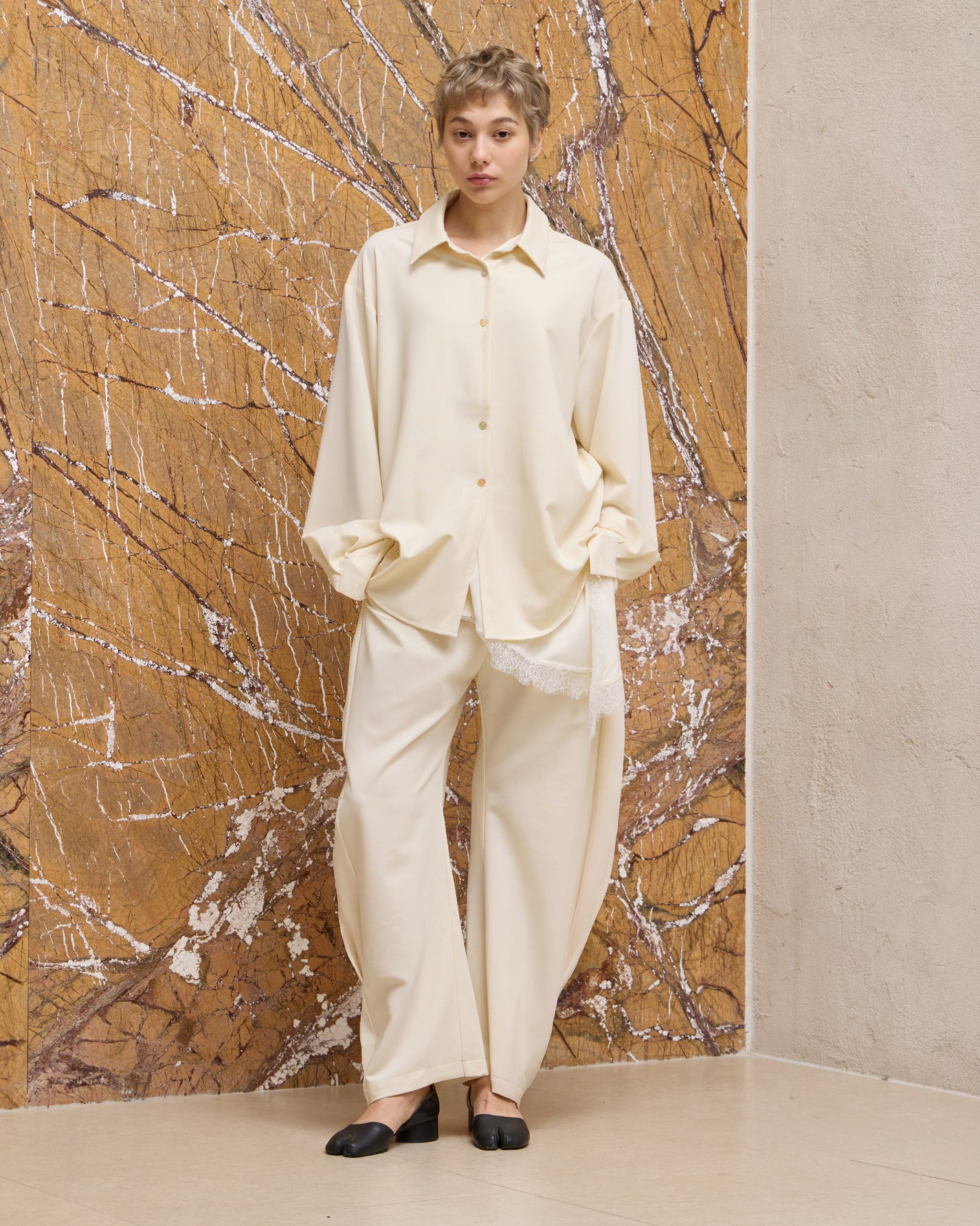 WOOL ANTI-WRINKLE SHIRT