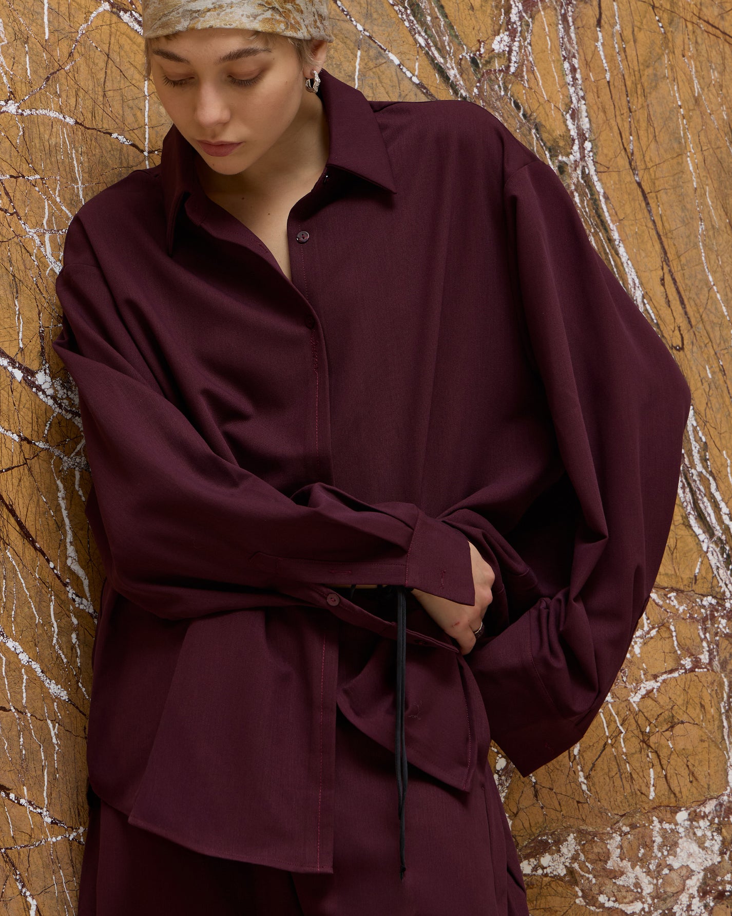 WOOL ANTI-WRINKLE SHIRT