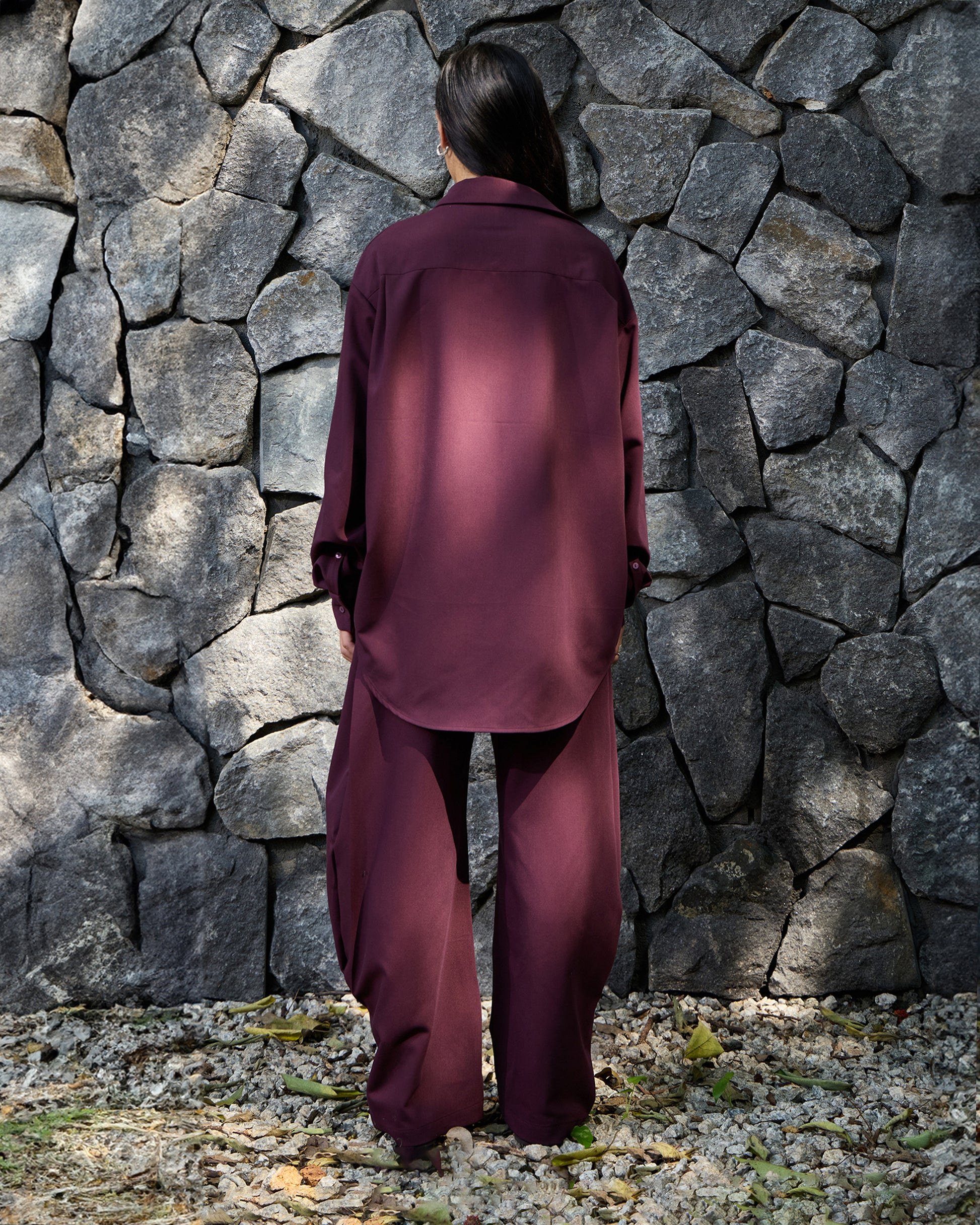 WOOL ANTI-WRINKLE SHIRT