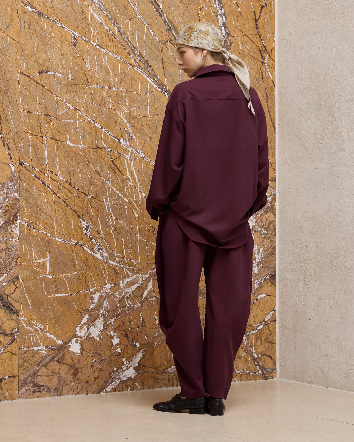 WOOL ANTI-WRINKLE SHIRT