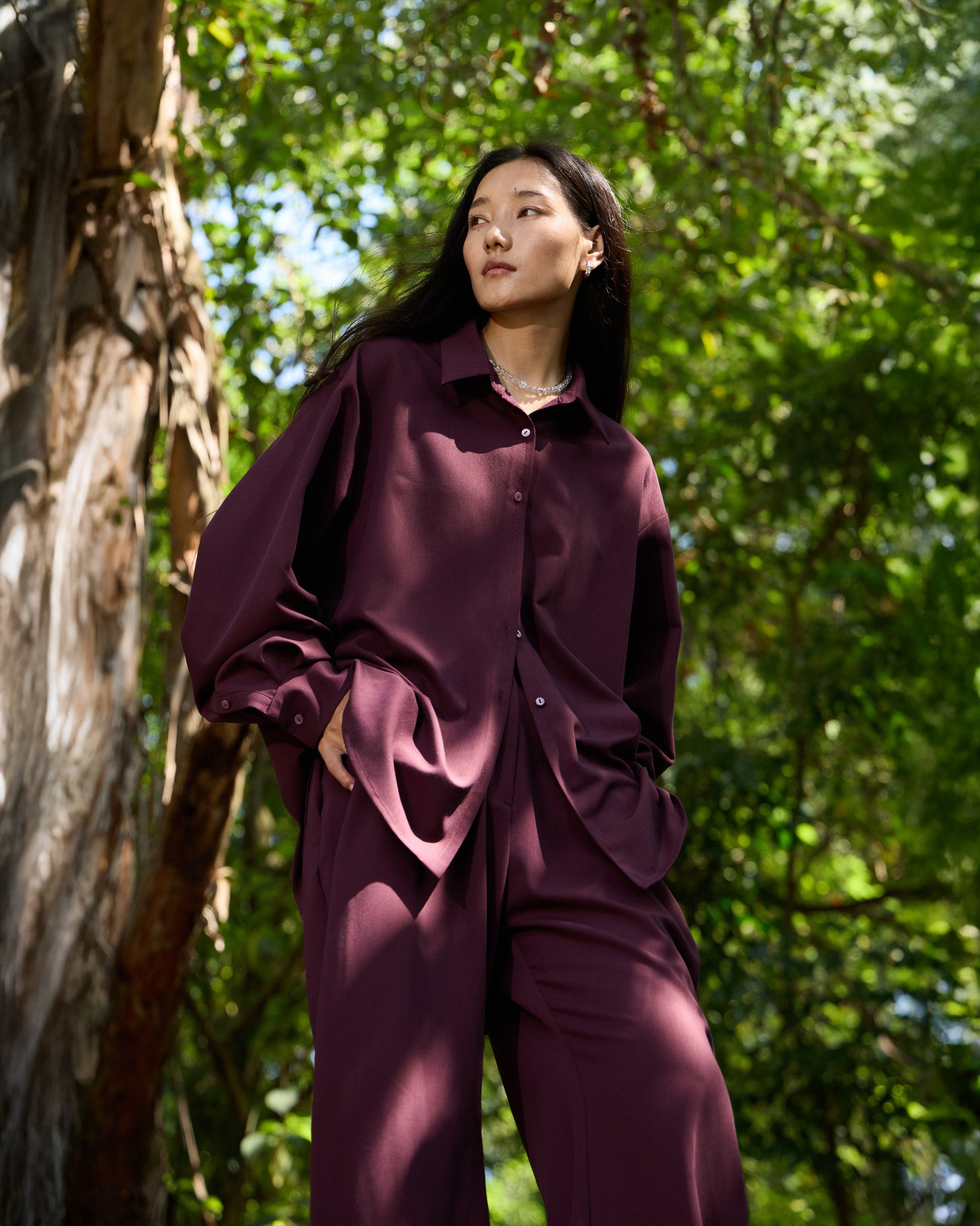 WOOL ANTI-WRINKLE SHIRT