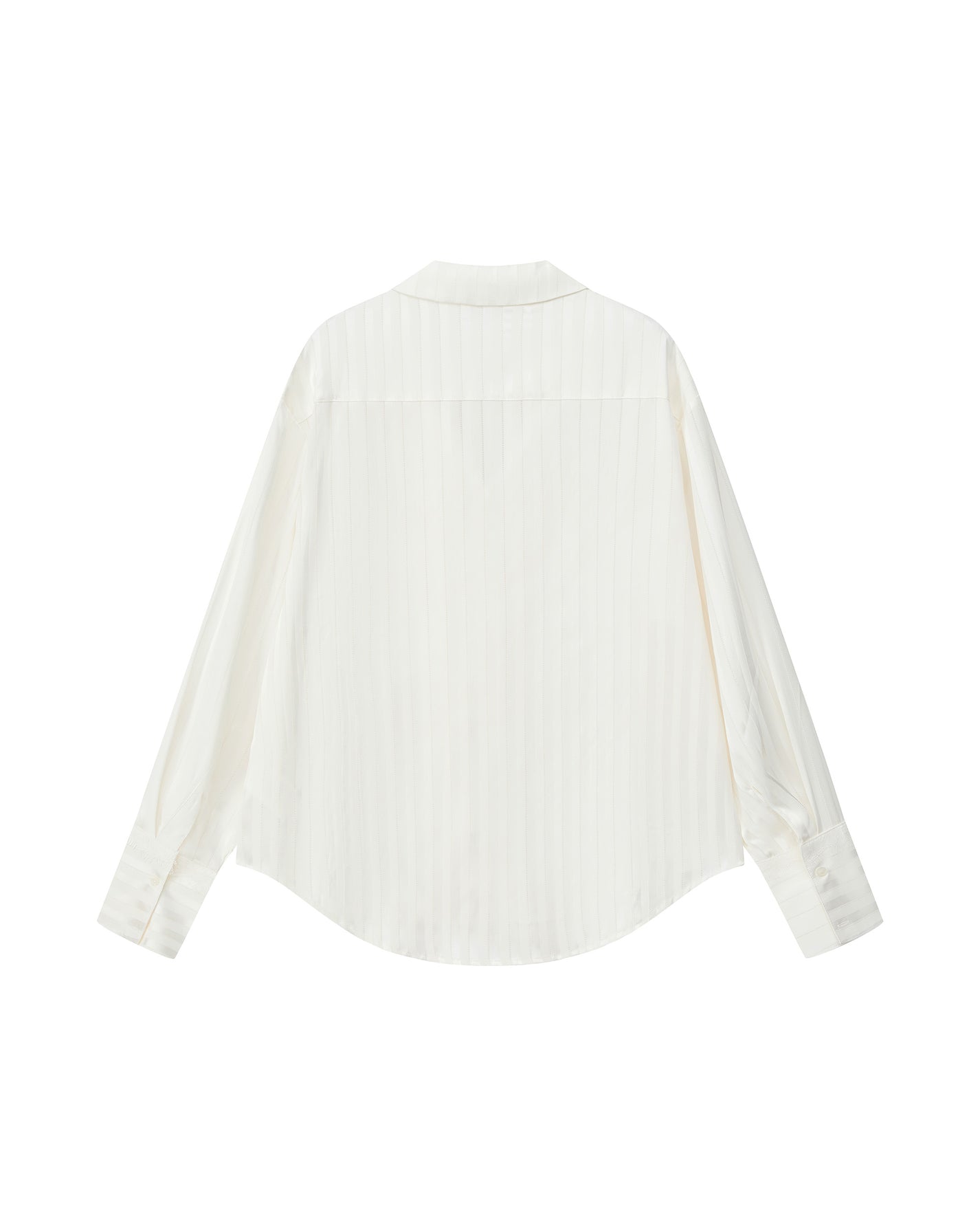 SATIN STRIPE PAJAMA SHIRT