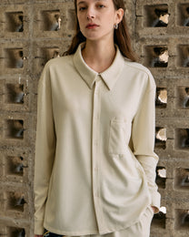 SLIM FIT KNIT SHIRT