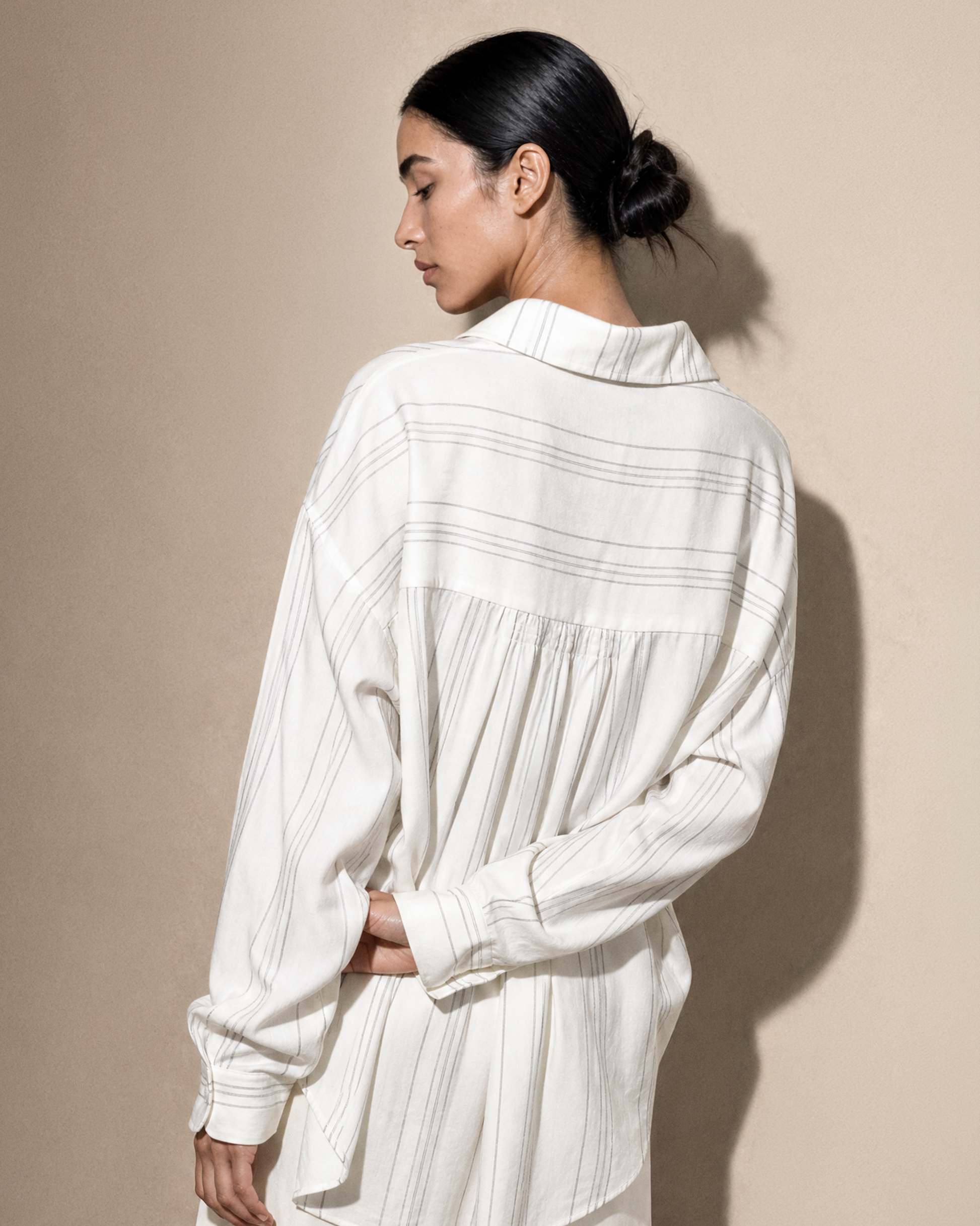CRINKLE TEXTURE SUN SHIRT