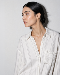 CRINKLE TEXTURE SUN SHIRT