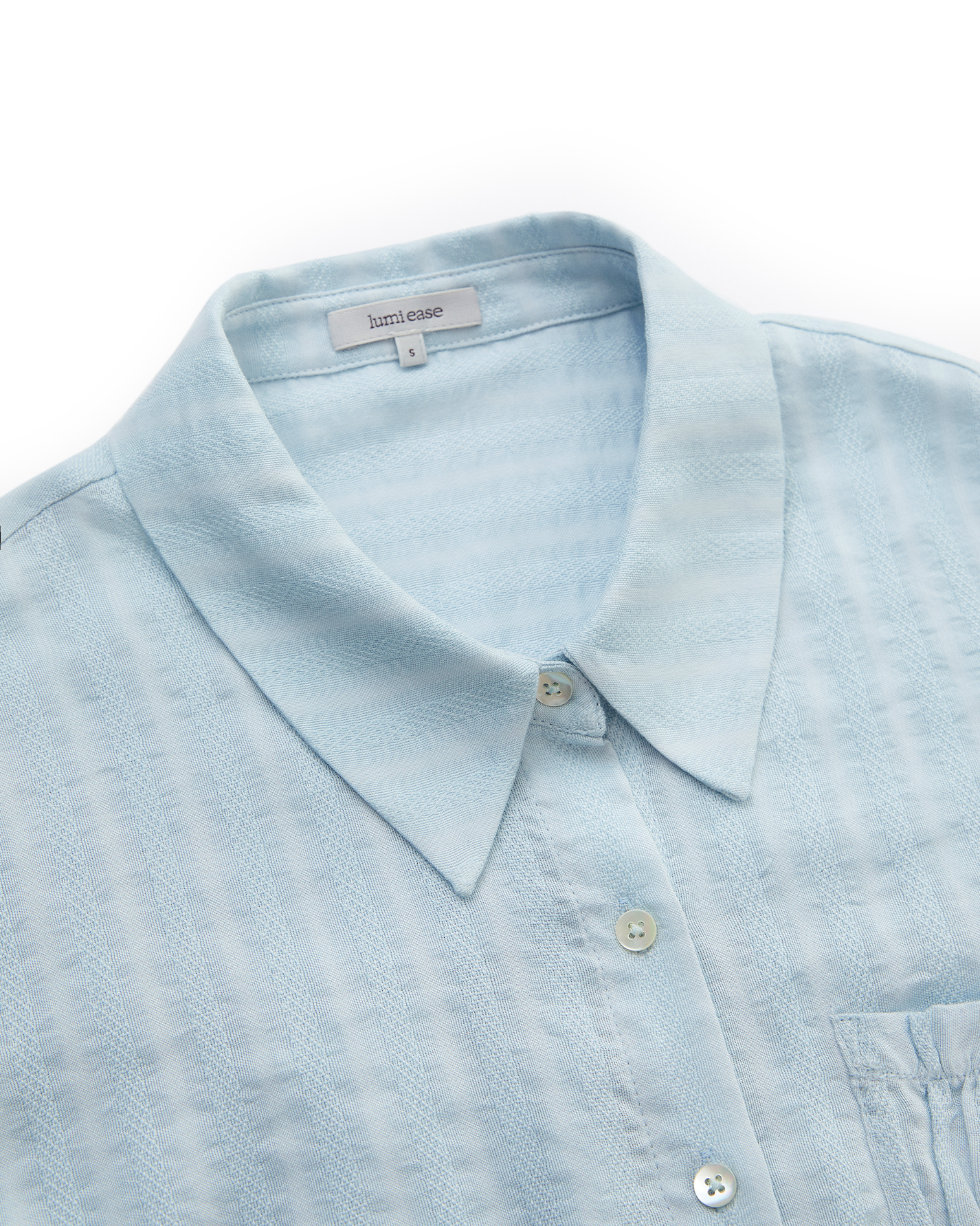 CRINKLE TEXTURE SUN SHIRT