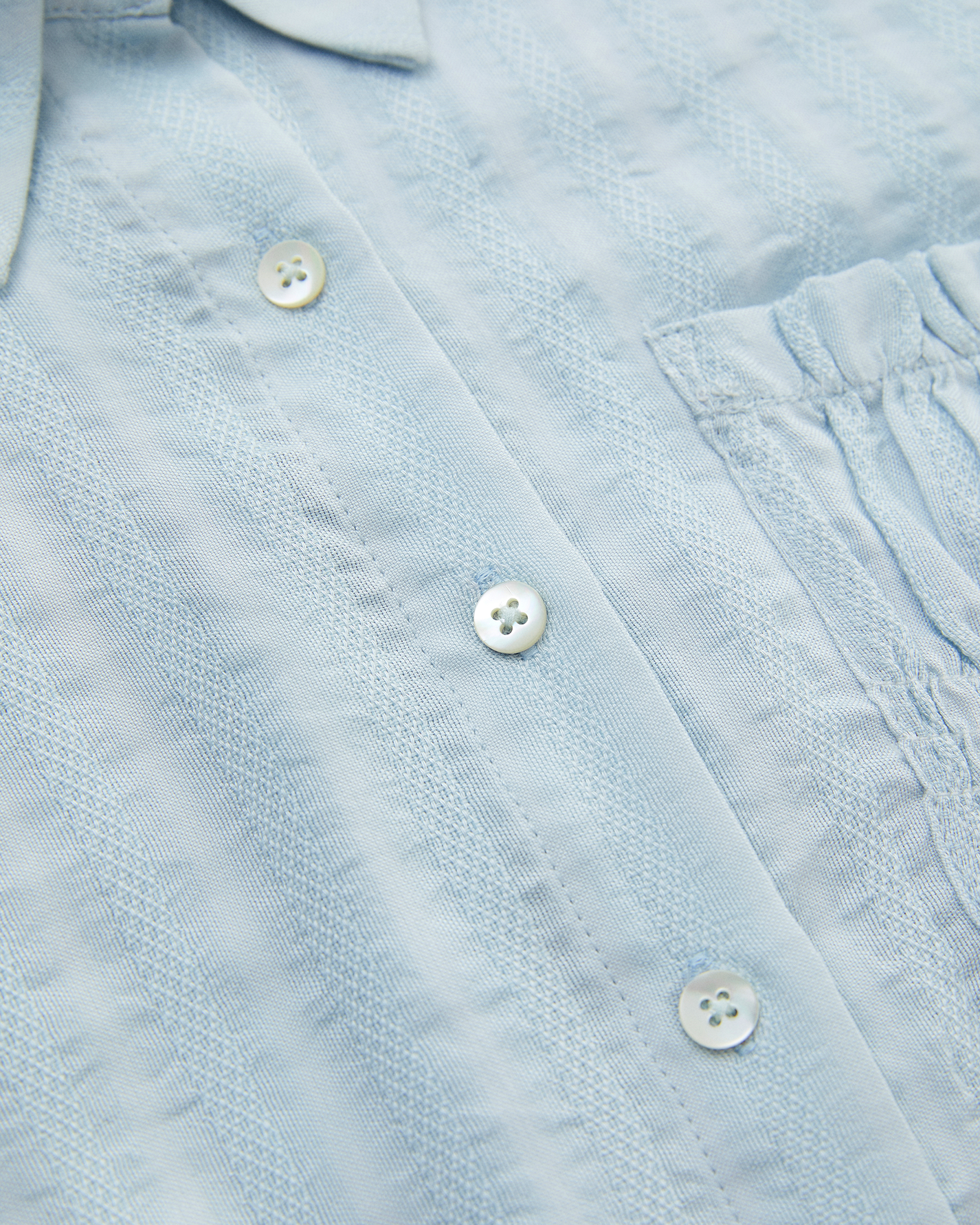 CRINKLE TEXTURE SUN SHIRT