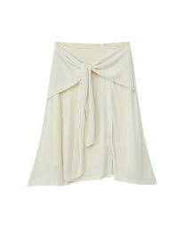 TWO-TONE VARIATION TIE SKIRT