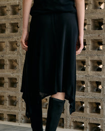 TWO-TONE VARIATION TIE SKIRT