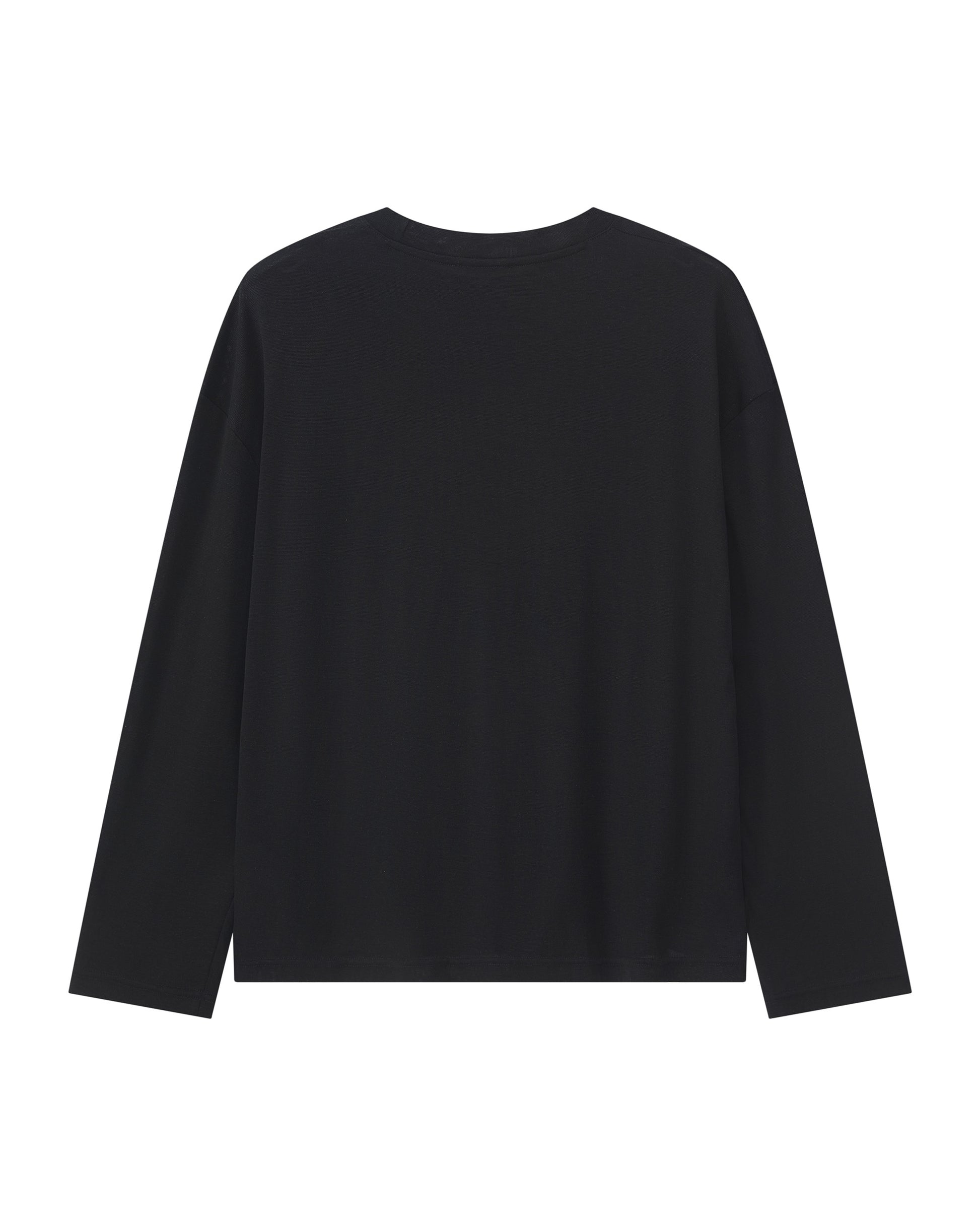 TWIST HEM LONG SLEEVE TEE
