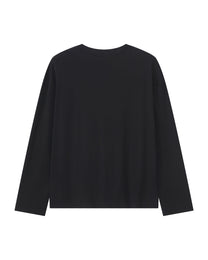 TWIST HEM LONG SLEEVE TEE