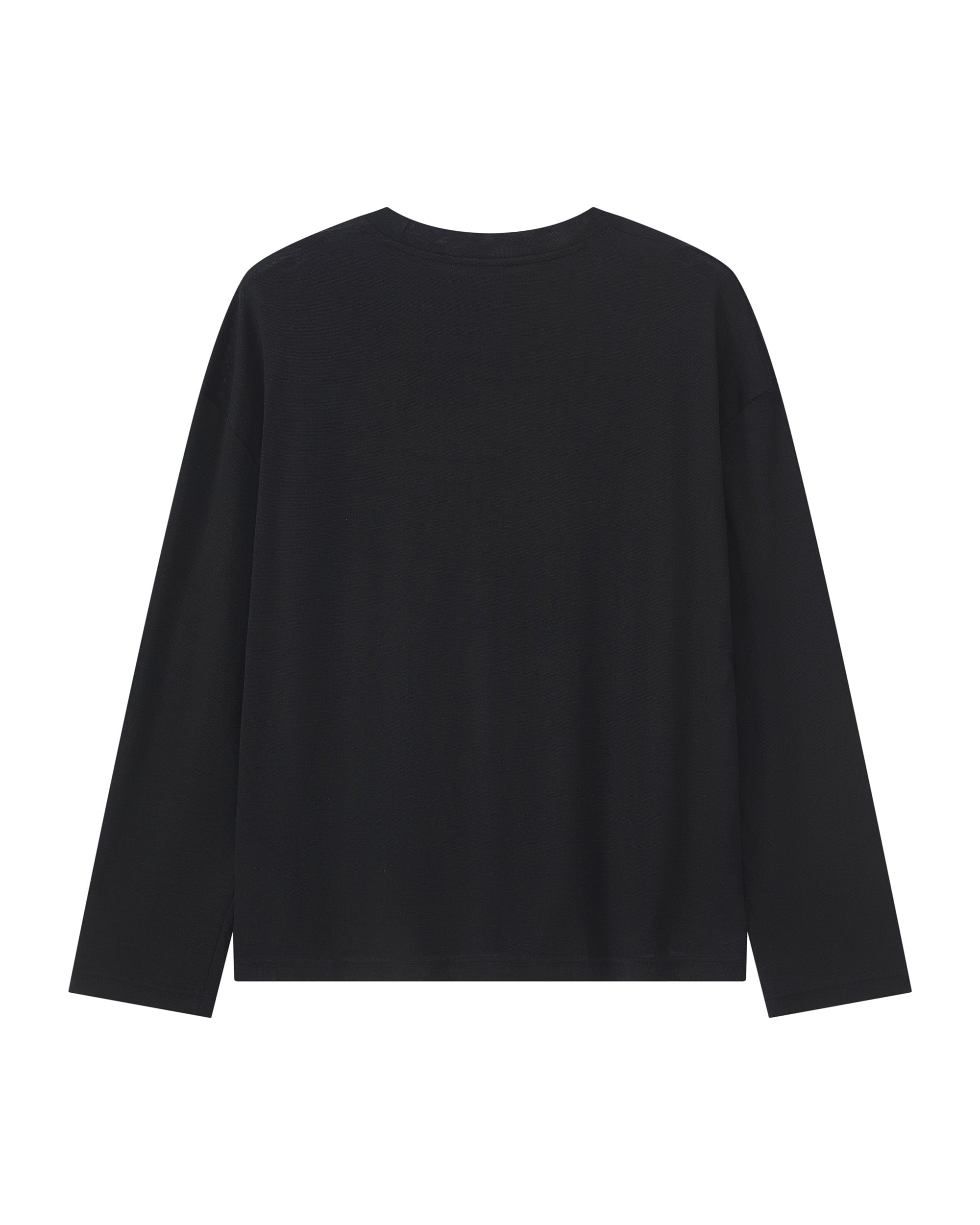 TWIST HEM LONG SLEEVE TEE
