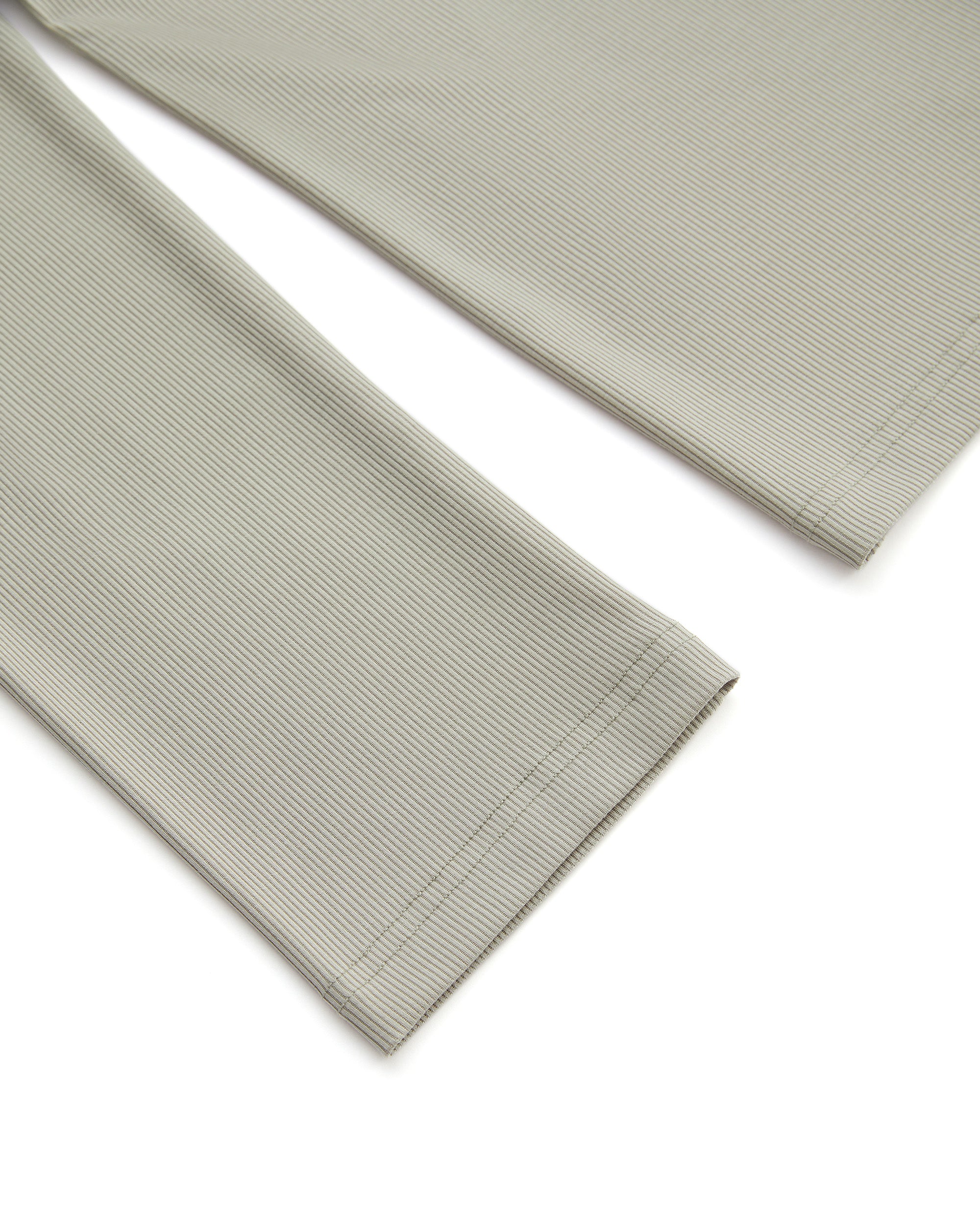 SCARF-DRAPED JERSEY TOP