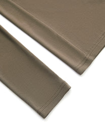 DOUBLE-COLLAR BASIC LAYERING TOP