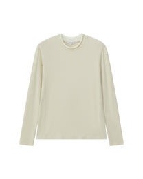 DOUBLE-COLLAR BASIC LAYERING TOP